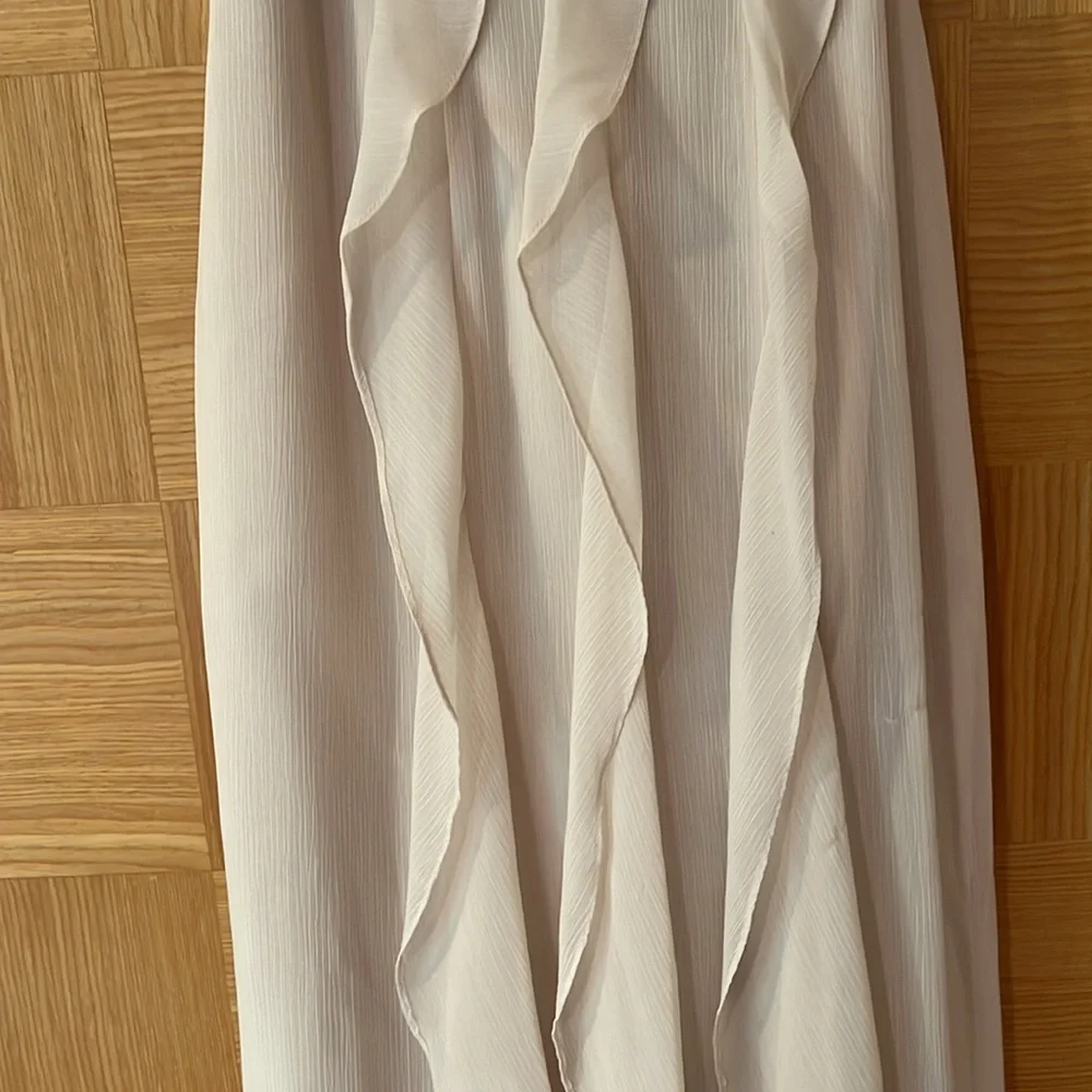 WHITE by Vera Wang cream gown - Picture 3 of 6